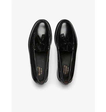 Туфли мужские G.H.Bass Weejun Ii Larkin Moc Tassel Black BA11715D