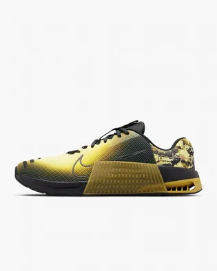 Кросівки чоловічі Nike Metcon 9 Amp Workout Shoes Black/Yellow DZ2616-002