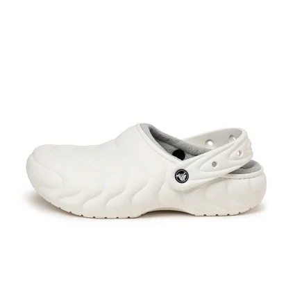 Тапочки мужские CROCS Classic Lined Overpuff Clog White 210059-100