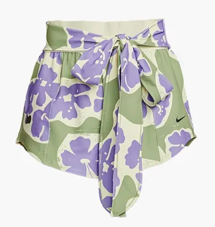Спідниця жіноча Nike Osaka Collection Shorts Beige/Violet DX1848-386