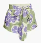 Спідниця жіноча Nike Osaka Collection Shorts Beige/Violet DX1848-386
