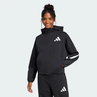 Толстовка женская Adidas Z.N.E. Full-Zip Black JC5392