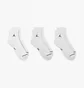 Шкарпетки унісекс Nike Cush Poly Ankle (3 пари) 144 White Dx9655-100