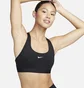 Топ женский Nike Swoosh Light Support Black DX6817-010