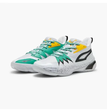 Кросівки унісекс Puma Genetics Speckle Basketball Shoes Unisex White 310405-01