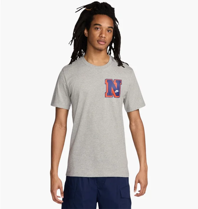 Футболка мужская Nike M Nsw Tee Club Ssnl Lbr Grey FV3772-063