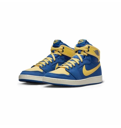 Кросівки чоловічі Air Jordan 1 Ko Shoes Blue/Yellow DO5047-407