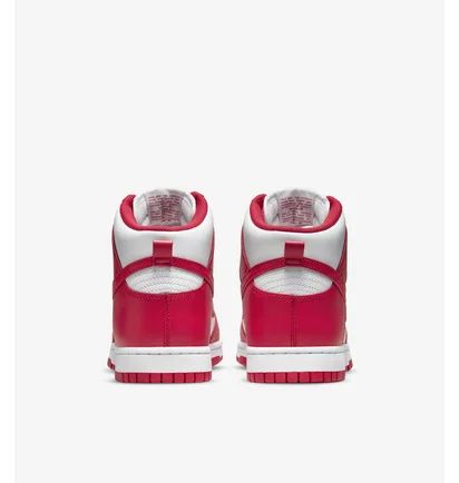 Кроссовки мужские Nike Dunk High Red/White Dd1399-106