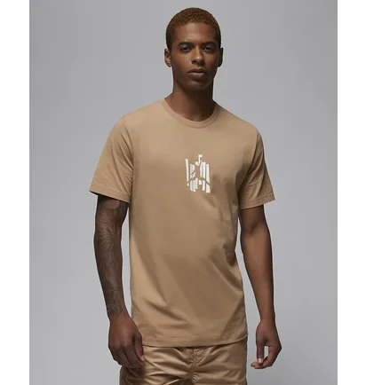 Футболка мужская Air Jordan T-Shirt Brand Beige FD7025-200