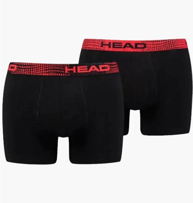 Труси чоловічі HEAD Basic Boxer Black (2 шт) 701221813-001