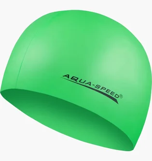 Шапочка для плавания Aqua Speed Racer Green 123-11