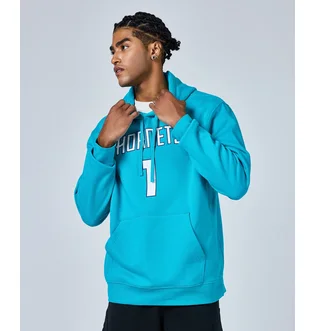 Худи мужское Air Jordan Charlotte Hornets Club Light Blue FB4791-415