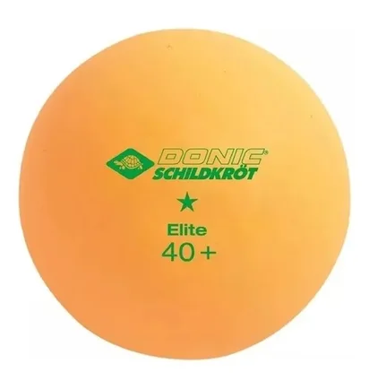 М'яч для настільного тенісу Donic Elite 1 Star 40+ 6 Шт Orange 608518