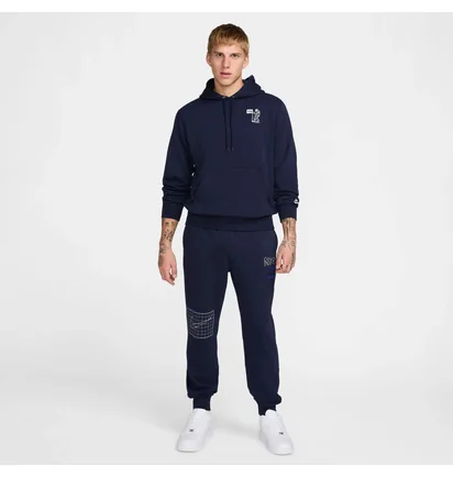 Штаны мужские Nike M Nk Club Ft Jggr Moon Gfx Blue HJ2512-451