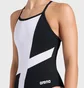Купальник женский Arena Diamond Swimsuit Lightdrop Bac 42 Black/White 007757-510