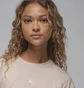 Футболка жіноча Air Jordan Sport Diamond Beige FN5116-207