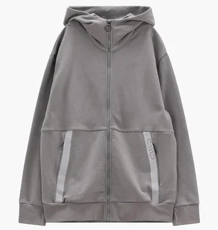 Толстовка мужская CMP Fix Hood Grey 36D7347-U331