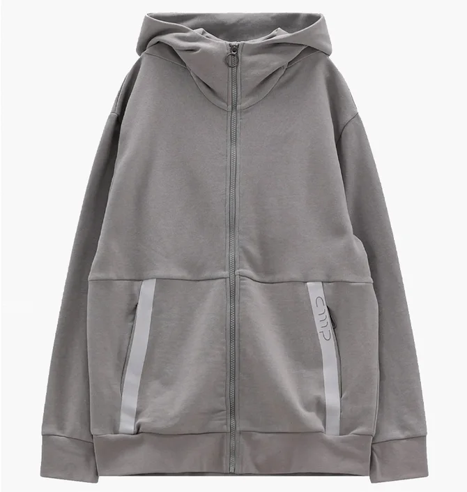 Толстовка мужская CMP Fix Hood Grey 36D7347-U331