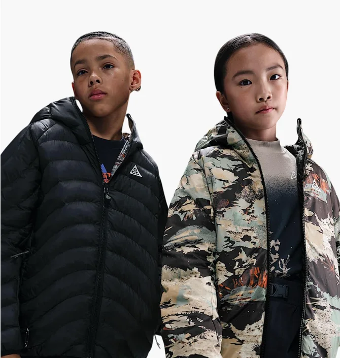 Куртка детская Nike Acg Tfadv Lava Roam Black/Camo HQ9648-010