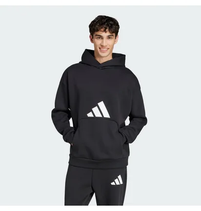 Худи мужское Adidas Future Icons 3 Bar Logo Black JI8769