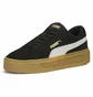 Кросівки жіночі Puma Smash V3 Suede Platform Sneakers Black 391942-02