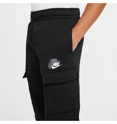Спортивный костюм детский Nike Sportswear Fleece Standard Issue Black HM4339-011_HM4337-011