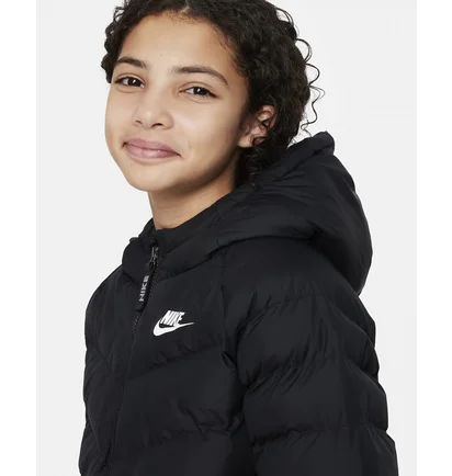 Куртка дитяча Nike K Nsw Synfl Hd Prka Black Dx1268-010