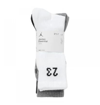 Носки унисекс Air Jordan Essentials Crew Socks White (3 пары) DA5718-911