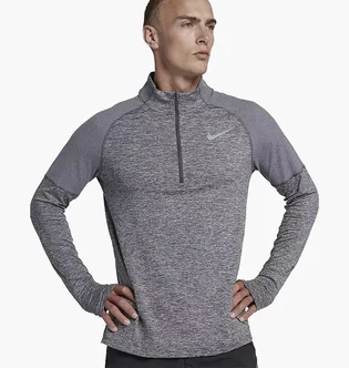 Кофта мужская Nike Dri-Fit Element Zip Running Grey CD8273-021