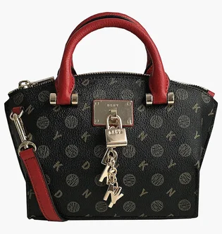 Сумка жіноча Dkny Elissa Mini Heritage Logo Satchel Black R93DJC28