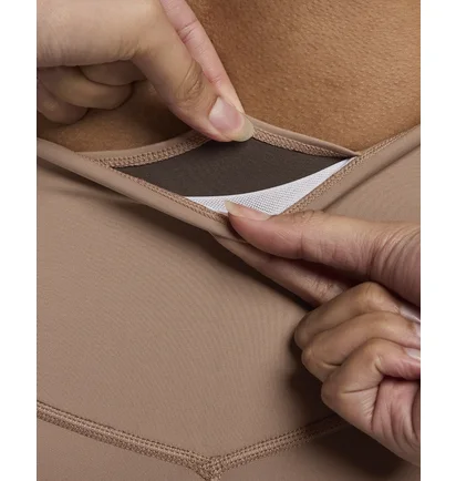 Шорты женские Nike One Leak Protection Brown DZ5312-283