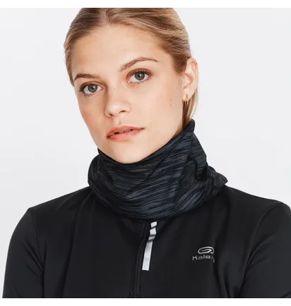 Баф KALENJI Running Neck Warmer Black 8549718