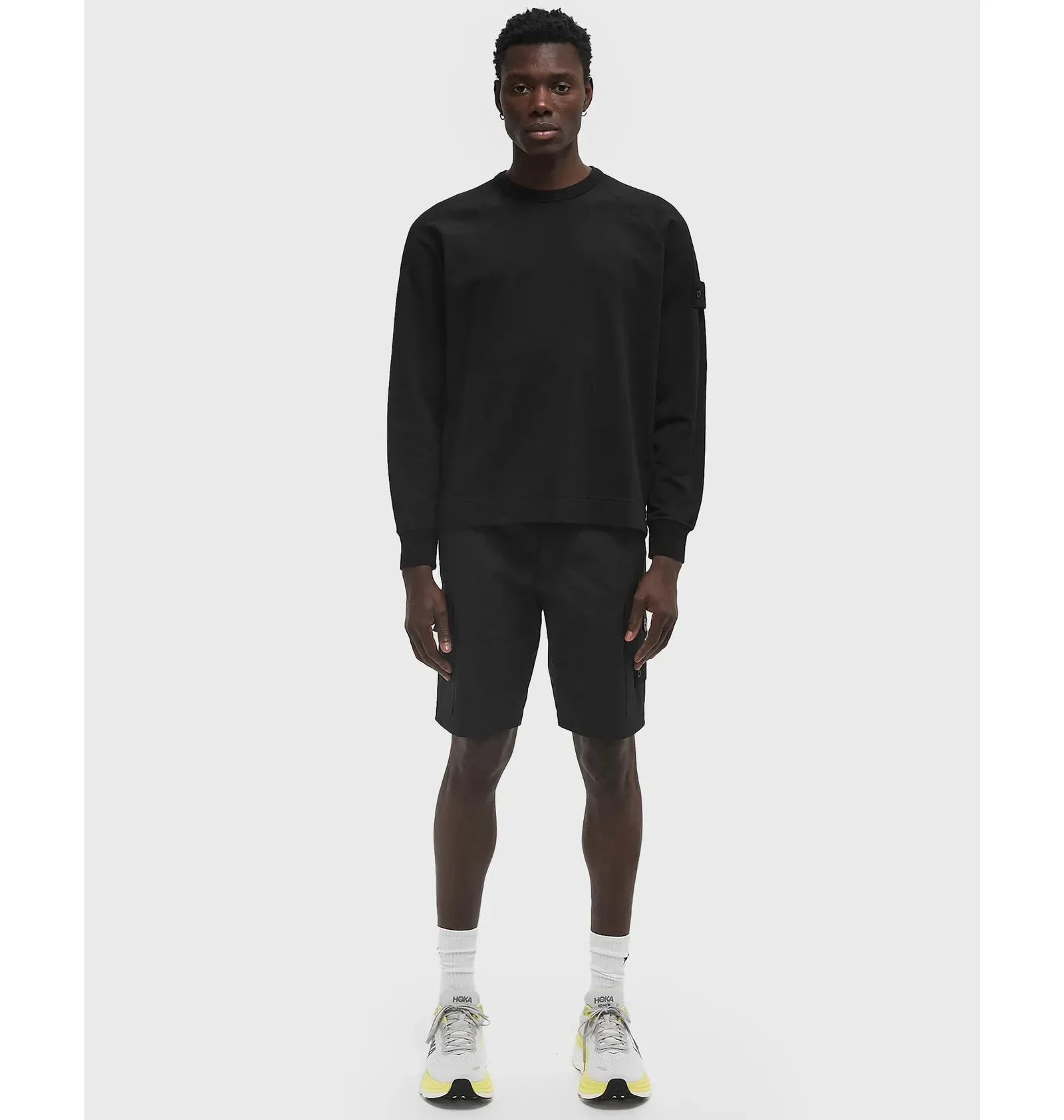 ᐉ Світшот чоловічий Stone Island Ghost Black K1S156100011S00F3