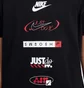 Футболка детская Nike Tee Logos Black HM5662-010