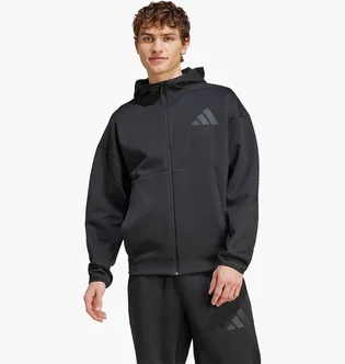 Куртка мужская Adidas Z.N.E. Full-Zip Hooded Track Jacket Black JE7538