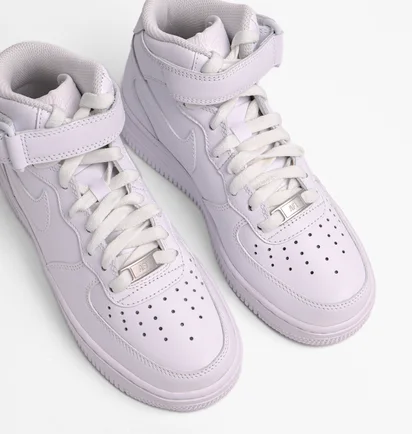 Кросівки жіночі Nike Air Force 1 Mid Triple White Dd9625-100