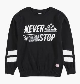 Джемпер дитячий Piazza ItaliaBlack 70045-Black