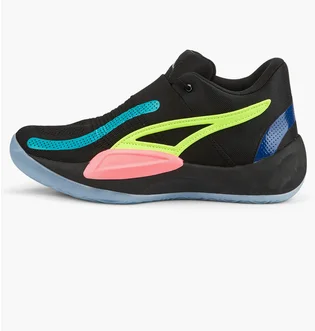 Кроссовки мужские Puma Rise Nitro Basketball Shoes Black 377012-03