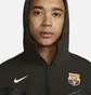 Вітровка чоловіча Nike Fc Barcelona Tech Fleece Windrunner Olive DV5554-355