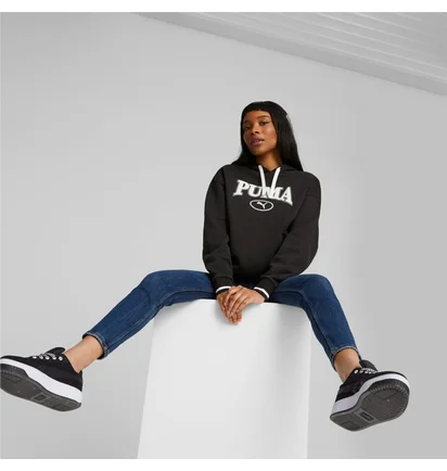 Худи женское Puma Squad Black 621489-01