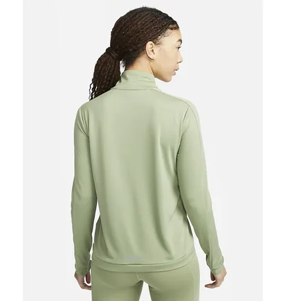 Кофта жіноча Nike 1/4 Dri-Fit Swoosh Olive DX0952-386