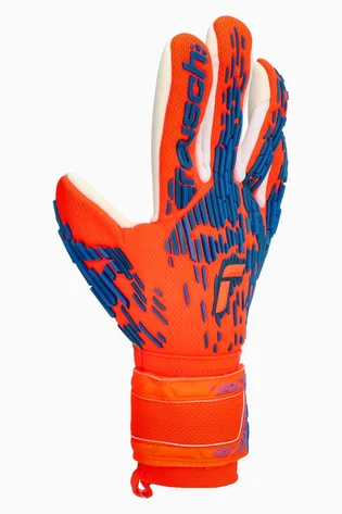 Перчатки вратарские детские Reusch Attrakt Freegel Silver Premium Orange/Beige 5472235-2210