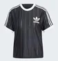 Футболка жіноча Adidas Adicolor 3-Stripes Pinstripe T-Shirt Black IX5505