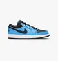 Кроссовки мужские Air Jordan 1 Low Blue/Black 553558-403
