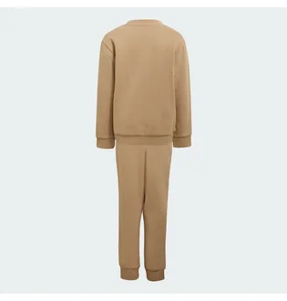 Спортивный костюм детский Adidas Crew Set Lk Beige KV1602