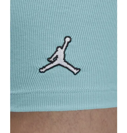 Шорты женские Air Jordan Ribbed Bike Shorts Turquoise DZ3180-464
