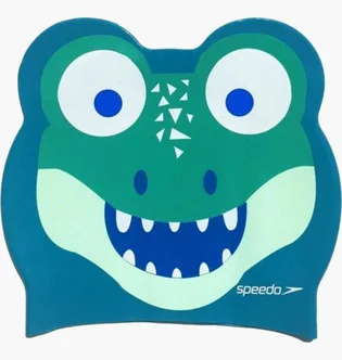 Шапочка для плавання дитяча Speedo Croc Prt Character Green 8-12240D680