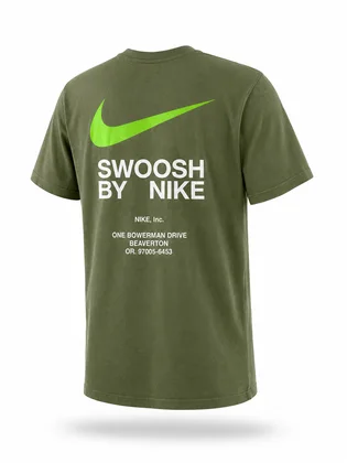 Футболка мужская Nike Nsw Athl Tee Reg Olive IB6482-325
