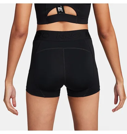 Шорти жіночі Nike Pro Dri-Fit Mid-Rise 3In Short Black FN3136-010