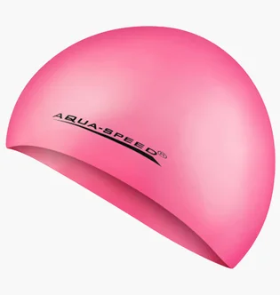 Шапочка для плавания Aqua speed Mega Pink 100-03